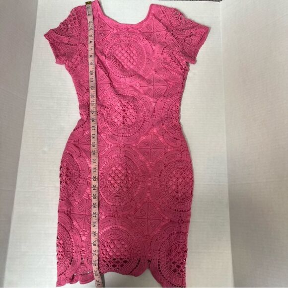 *Minor zipper issue* NWT Revolve x Superdown Vita Open Back Dress Pink | Size S - Picture 11 of 12